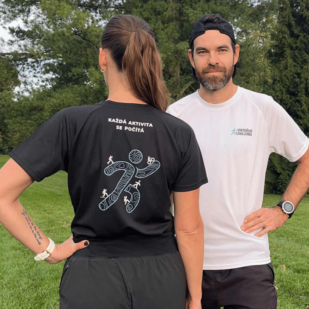 Športové tričko - čierne